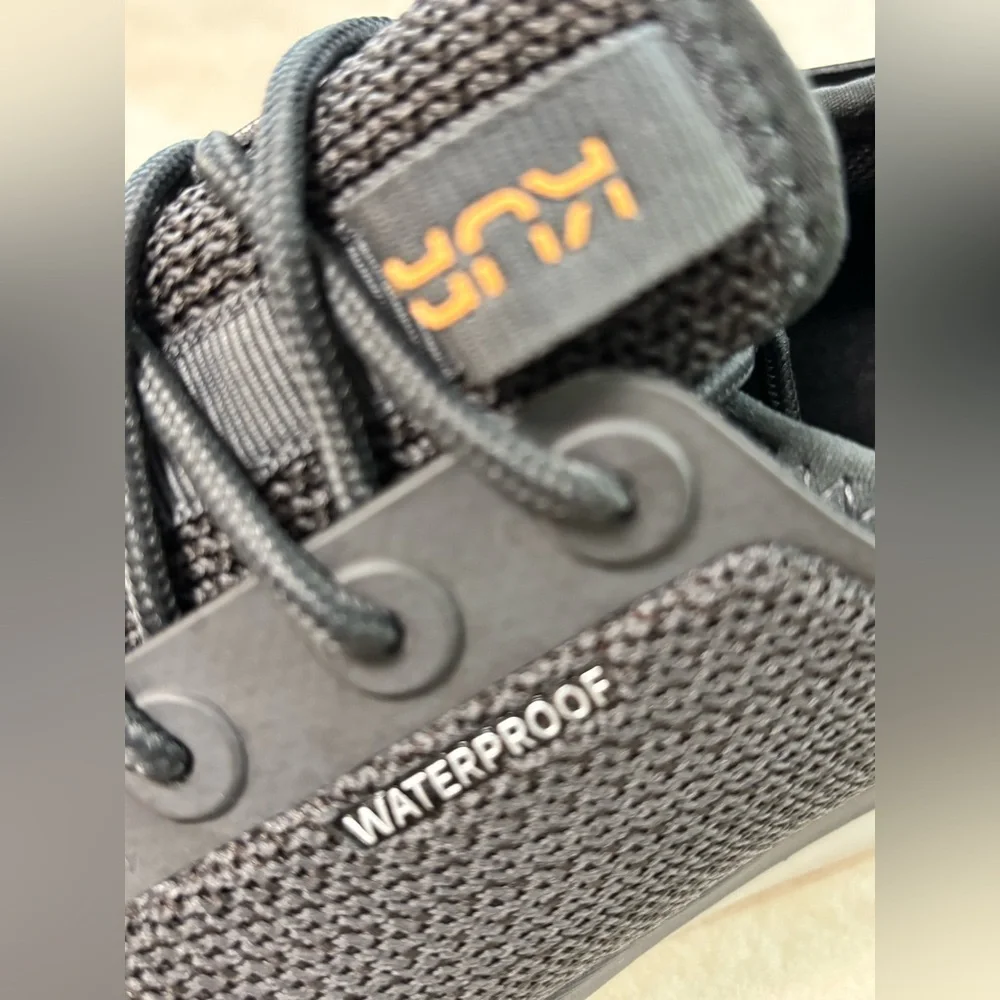 KURU Atom WP Shoes Womens 7.5 Medium Smoke Gray Mesh Waterproof Comfort TRIED ON - Picture 9 of 12